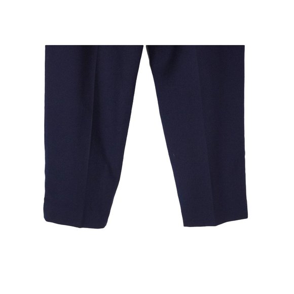Vintage Miss Pendleton Wool Pants Womens Size 8 Made in USA Navy Blue Academia - Picture 9 of 10